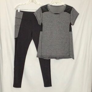 Everlast 2 Piece Activewear Workout Set Size L